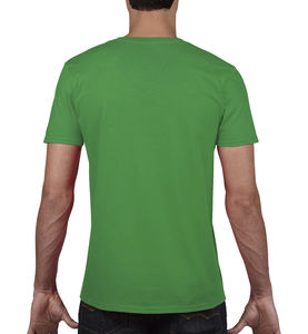 T-shirt homme col v softstyle publicitaire | Joliette Irish Green
