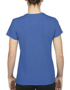 T-shirt cintré publicitaire femme manches courtes | Dorval Royal