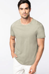 T-shirt publicitaire GOTS en coton bio et lin unisexe 2