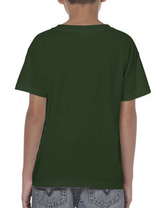 T-shirt enfant heavy publicitaire | Senneterre Forest Green