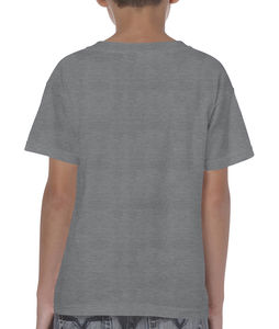 T-shirt enfant heavy publicitaire | Senneterre Graphite Heather