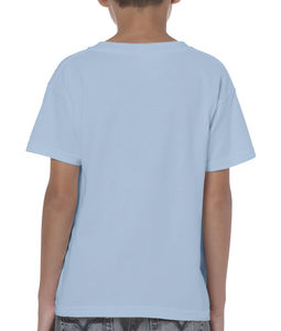 T-shirt enfant heavy publicitaire | Senneterre Light Blue