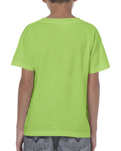 T-shirt enfant heavy publicitaire | Senneterre Lime