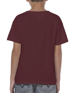 T-shirt enfant heavy publicitaire | Senneterre Maroon