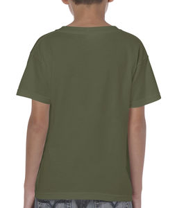 T-shirt enfant heavy publicitaire | Senneterre Military Green
