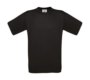 T-shirt publicitaire homme manches courtes | Exact 150 Black