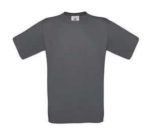 T-shirt publicitaire homme manches courtes | Exact 150 Dark Grey