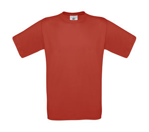 T-shirt publicitaire homme manches courtes | Exact 150 Red