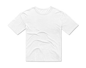 T-shirt publicitaire homme manches courtes | Organic Slub White