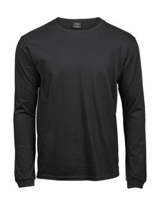 T-shirt publicitaire homme manches longues | Borre Black