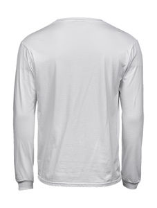 T-shirt publicitaire homme manches longues | Borre White