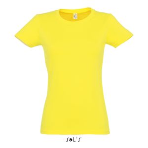 Tee-shirt personnalisé femme col rond | Imperial Women Citron