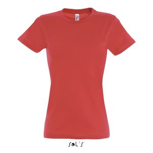 Tee-shirt personnalisé femme col rond | Imperial Women Hibiscus