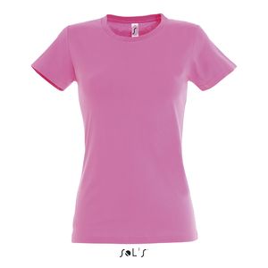 Tee-shirt personnalisé femme col rond | Imperial Women Rose orchidée