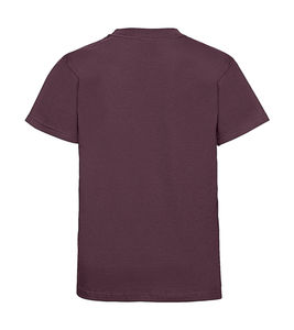 T-shirt publicitaire enfant manches courtes | Hanif Burgundy