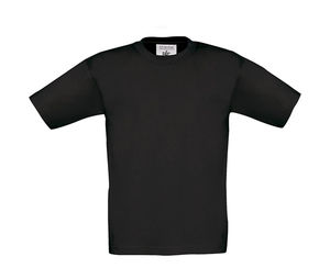 T-shirt publicitaire enfant manches courtes | Exact 190 kids Black