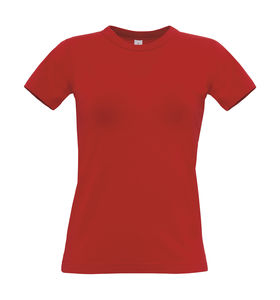 T-shirt personnalisé femme manches courtes | Exact 190 women Red