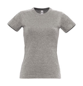 T-shirt personnalisé femme manches courtes | Exact 190 women Sport Grey