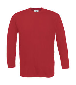 T-shirt personnalisé manches longues | Exact 190 LSL Deepred