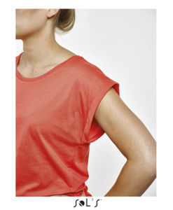 Tee-shirt publicitaire femme col rond | Melba 1