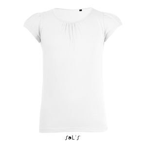 Tee-shirt personnalisé fillette | Melody Blanc