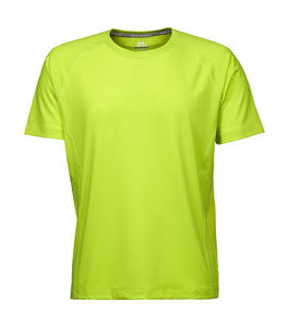 T-shirt publicitaire homme manches courtes raglan | Allinge Bright Lime