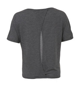 T-shirt publicitaire femme manches courtes | Dubhé Dark Grey Heather