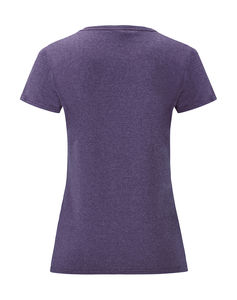 T-shirt femme publicitaire | Ladies Valueweight T Heather Purple