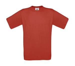T-shirt personnalisé homme manches courtes | Exact 190 Red