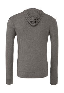 T-shirt publicitaire manches longues avec capuche | Almach Grey Triblend