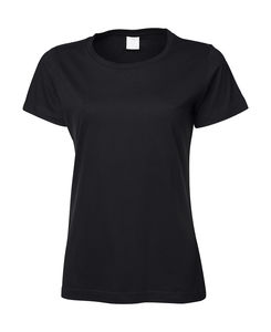 T-shirt publicitaire femme manches courtes | Fossa Black