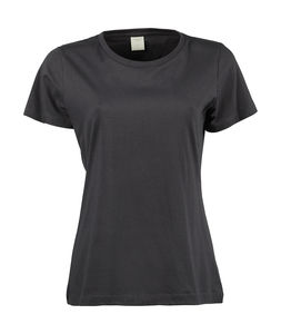 T-shirt publicitaire femme manches courtes | Fossa Dark Grey