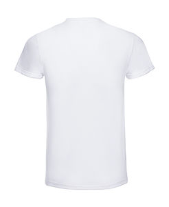 T-shirt personnalisé homme manches courtes cintré | Dezhou White