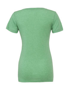 T-shirt femme triblend col rond publicitaire | Antarès Green Triblend