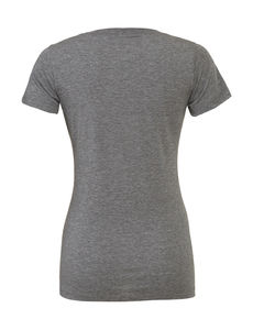 T-shirt femme triblend col rond publicitaire | Antarès Grey Triblend
