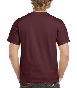 T-shirt manches courtes ultra cotton™ publicitaire | Granby Maroon
