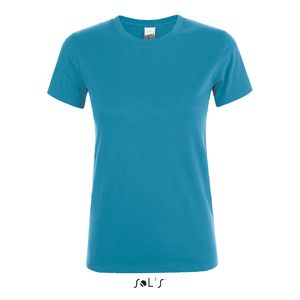 Tee-shirt personnalisé femme col rond | Regent Women Aqua