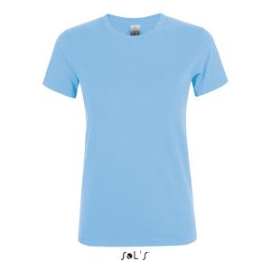 Tee-shirt personnalisé femme col rond | Regent Women Ciel