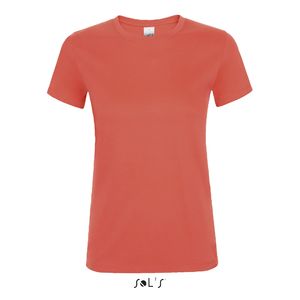 Tee-shirt personnalisé femme col rond | Regent Women Corail