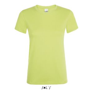 Tee-shirt personnalisé femme col rond | Regent Women Vert pomme