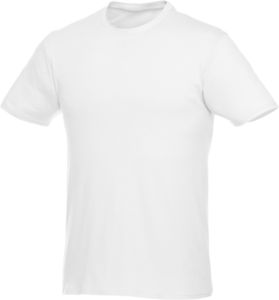 T-shirt publicitaire unisexe manches courtes Heros Blanc