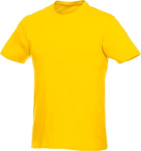 T-shirt publicitaire unisexe manches courtes Heros Jaune