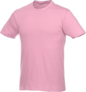 T-shirt publicitaire unisexe manches courtes Heros Light Pink