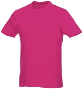 T-shirt publicitaire unisexe manches courtes Heros Magenta