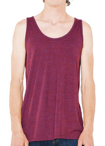 T-shirt publicitaire unisexe sans manches | Brolin Tri Cranberry
