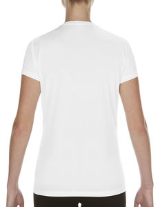 T-shirt femme performance publicitaire | Amos White
