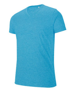 Yoovu | T-shirts publicitaire Bleu tropical chiné