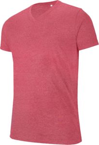 Yoovu | T-shirts publicitaire Red heather 