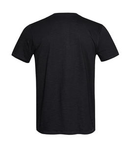 T-shirt publicitaire homme manches courtes | Shawn Henley Men Black Opal