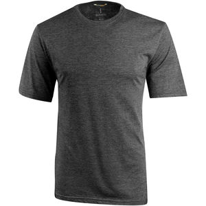 T-shirt publicitaire manches courtes pour hommes Sarek Gris foncé